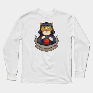 Dungeon Meowster Tabby Cat Long Sleeve T-Shirt